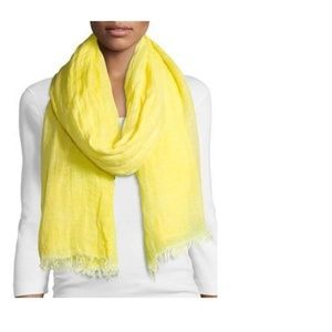 NEW Eileen Fisher Airy Modal Linen Maltinto Scarf
